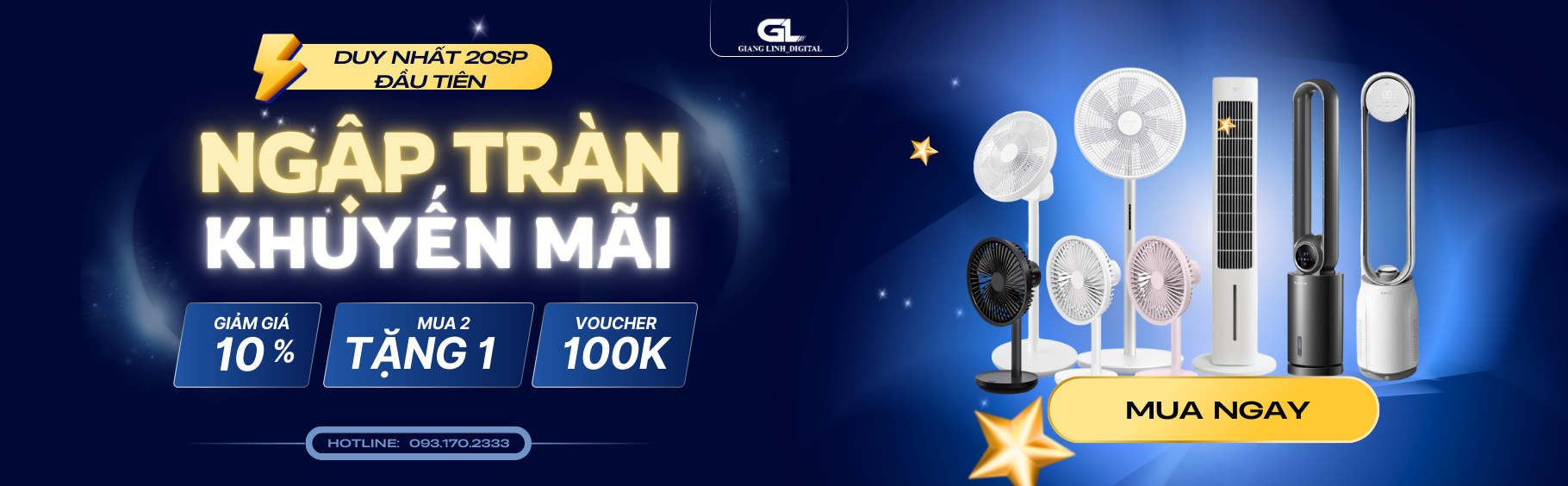 banner điện máy